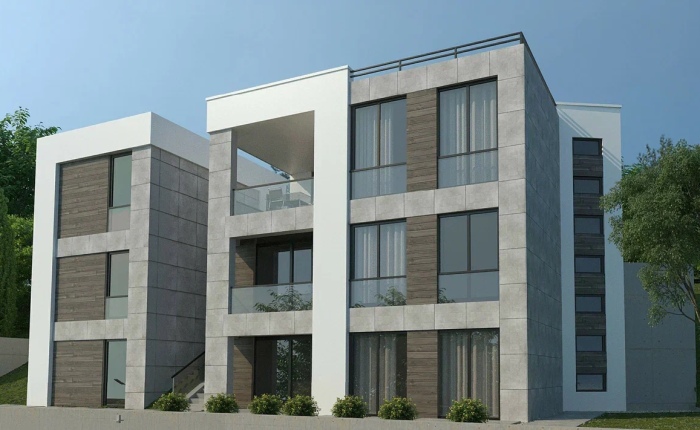 A frequent house with a garage in Yalta on 344 m2