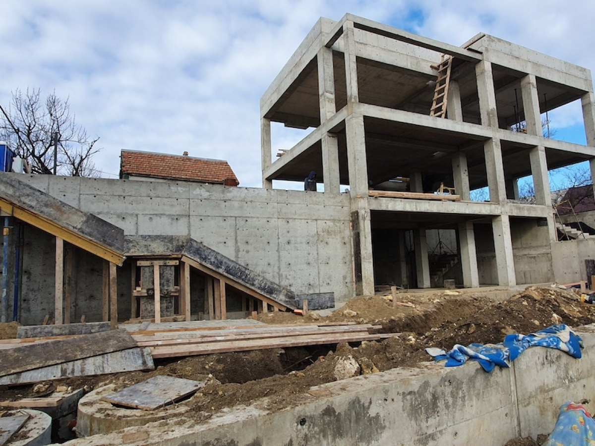 Строительство дома в Симферополе 288 м2