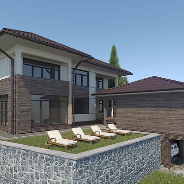 House project on 231 m2