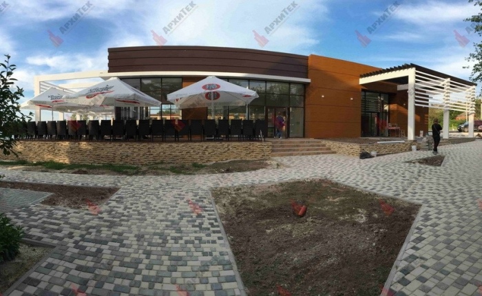 Cafe in Shchelkino