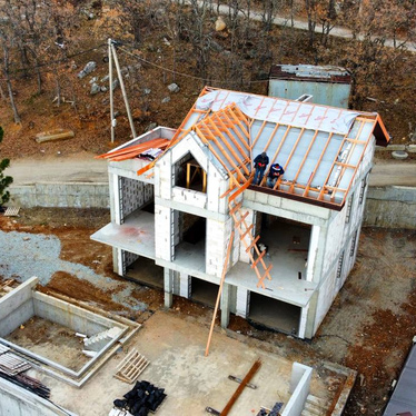 Строительство дома в Гаспре